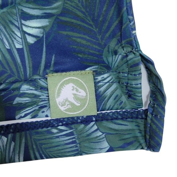 RSVLTS Jurassic Park All Day Golf Polo Men Size Large Clever Girl Aloha Dinosaur - Picture 13 of 16